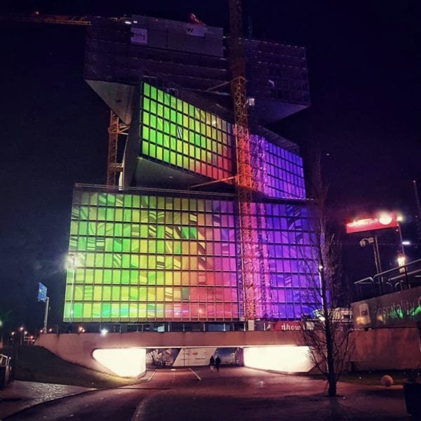 Projection Mapping Film - ISE 2019 nhow Hotel Front Projection Projection Mapping Film - ISE 2019 nhow Hotel Front Projection